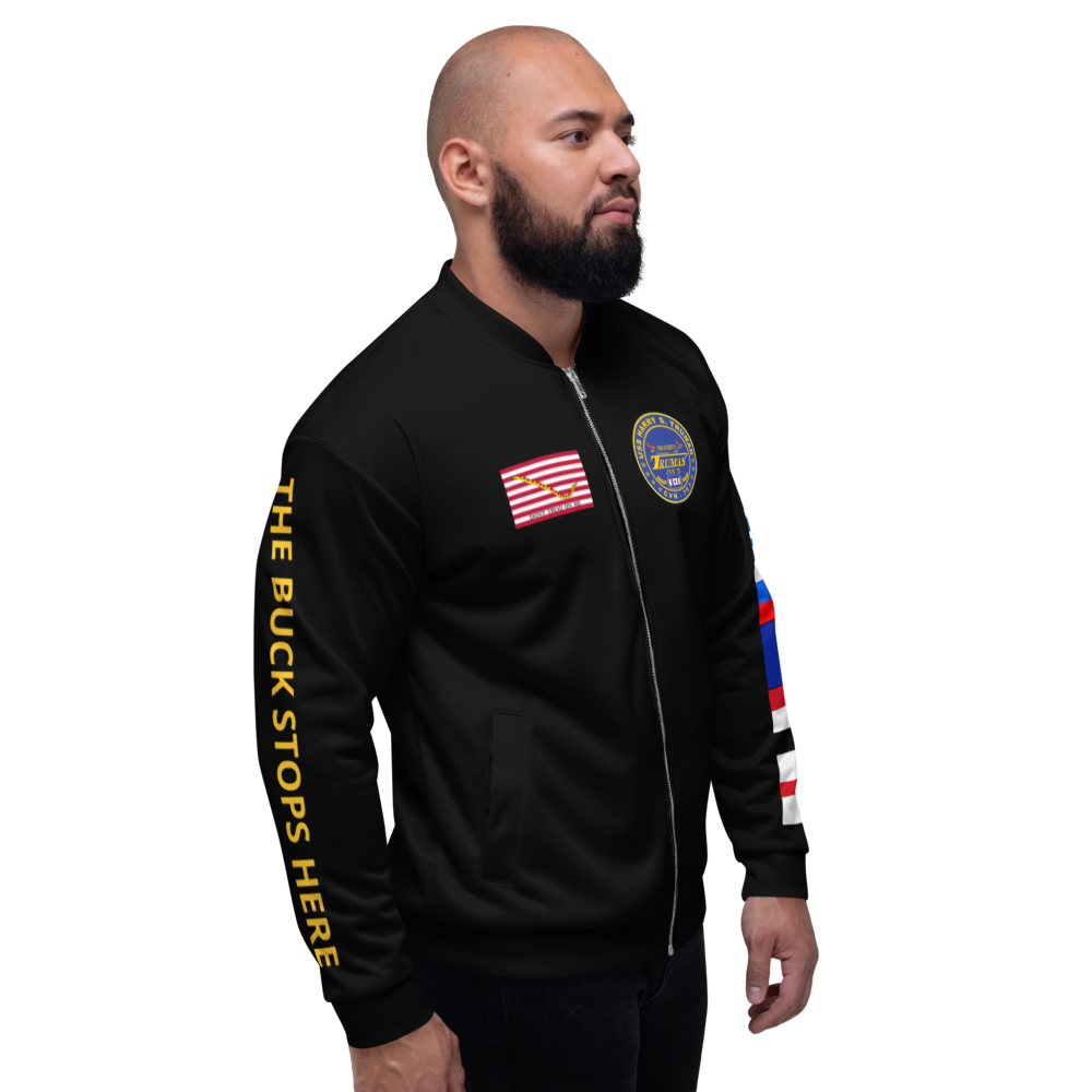USS Harry S. Truman (CVN-75) 2002-03 FP Cruise Jacket - Black – right view, white
