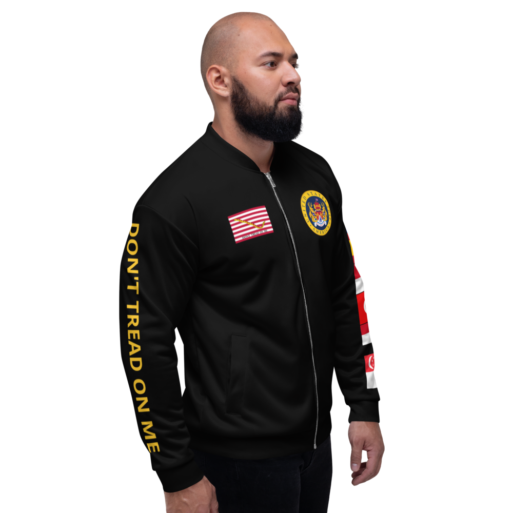 USS America (CV-66) 1989 FP Cruise Jacket - Black – right view, white