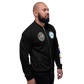 USS Enterprise (CVN-65) 1982-83 FP Cruise Jacket - Black – right view, white
