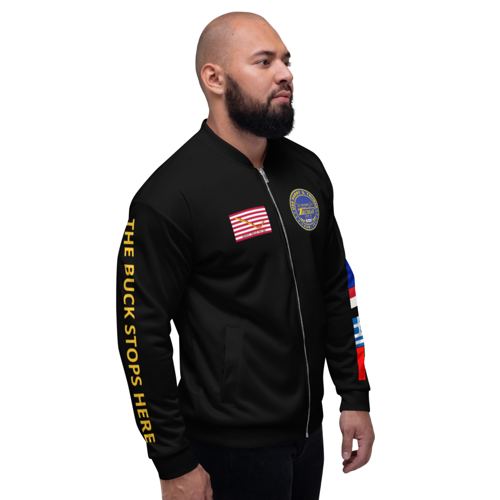USS Harry S. Truman (CVN-75) 2010 FP Cruise Jacket - Black – right view, white