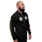USS Kitty Hawk (CVA-63) 1962-63 FP Cruise Jacket - Black – right view, white