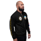 USS Kitty Hawk (CV-63) 1979-80 FP Cruise Jacket - Black – right view, white