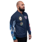 USS Midway (CV-41) 1984-85 FP Cruise Jacket - Shellback – right view, white