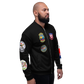 USS Ranger (CV-61) 1992-93 FP Cruise Jacket - Black – right view, white