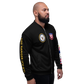 USS Ranger (CV-61) 1979 FP Cruise Jacket - Black – right view, white