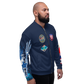 USS Ranger (CV-61) 1991 FP Cruise Jacket - Shellback – right view, white