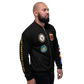 USS Saratoga (CV-60) 1987 FP Cruise Jacket - Black – right view, white