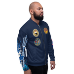 USS Abraham Lincoln (CVN-72) 1993 FP Cruise Jacket - Shellback – right view, white