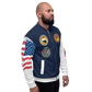 USS Abraham Lincoln (CVN-72) 1995 FP Cruise Jacket - All American – right view, white