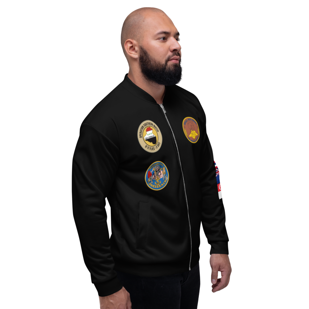 USS Abraham Lincoln (CVN-72) 1995 FP Cruise Jacket – right view, white