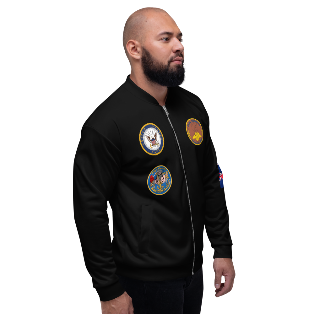 USS Abraham Lincoln (CVN-72) 2000-01 FP Cruise Jacket – right view, white