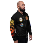 USS Abraham Lincoln (CVN-72) 2000-01 FP Cruise Jacket - WESTPAC Dragon – right view, white