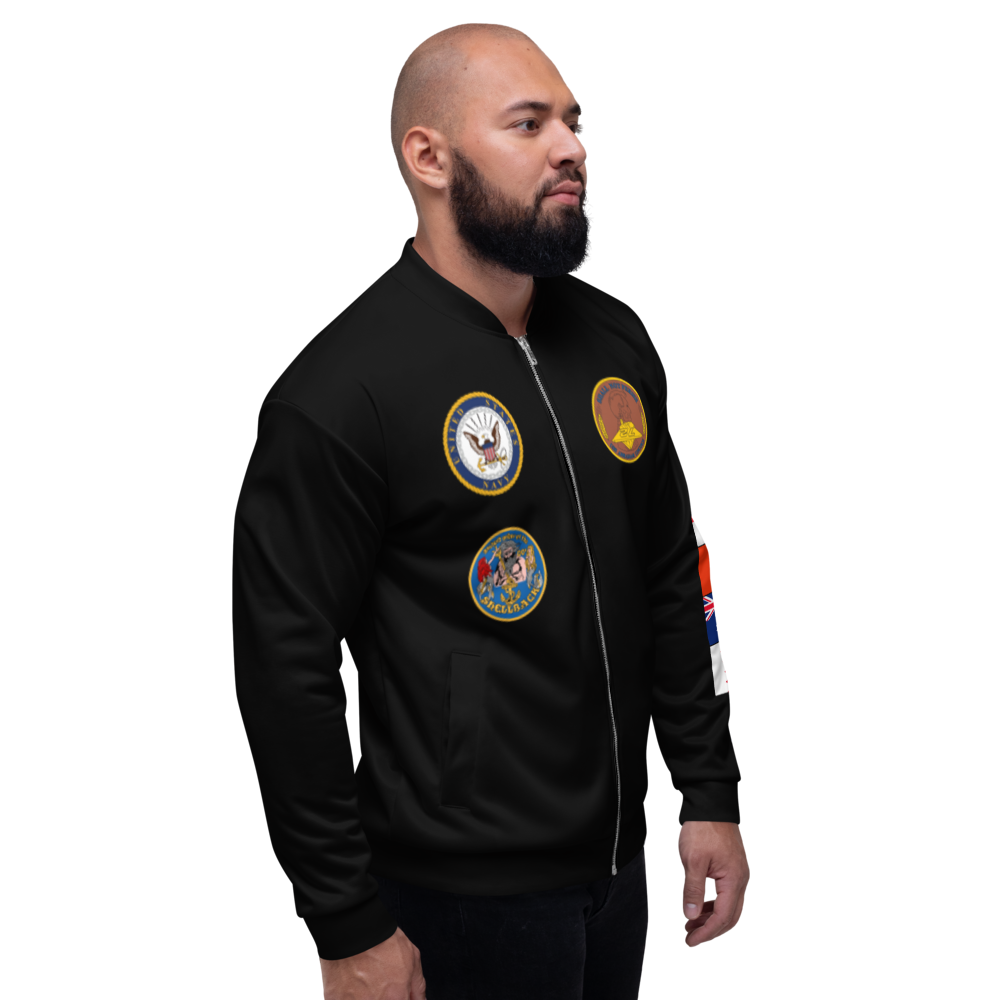 USS Abraham Lincoln (CVN-72) 2002-03 FP Cruise Jacket – right view, white