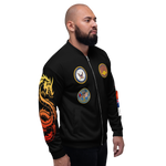 USS Abraham Lincoln (CVN-72) 2002-03 FP Cruise Jacket - WESTPAC Dragon – right view, white