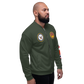 USS Abraham Lincoln (CVN-72) 2006 FP Cruise Jacket - Green – right view, white