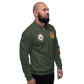 USS Abraham Lincoln (CVN-72) 2010-11 FP Cruise Jacket - Green – right view, white