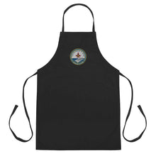 Load image into Gallery viewer, USS George H.W. Bush (CVN-77) Embroidered Apron - Ship&#39;s Crest