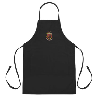 USS Saratoga (CVA/CV-60) Embroidered Apron – black