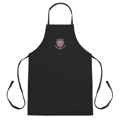 USS Ranger (CV-61) Embroidered Apron – black