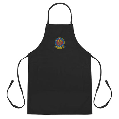 USS Independence (CVA/CV-62) Embroidered Apron – black