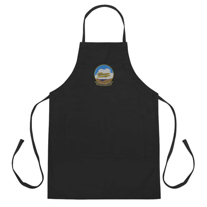 USS Kitty Hawk (CV-63) Embroidered Apron – black