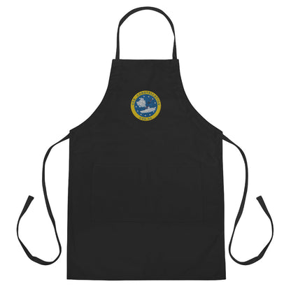 USS Constellation (CVA-64) Embroidered Apron – black