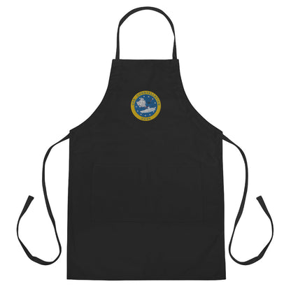 USS Constellation (CV-64) Embroidered Apron – black