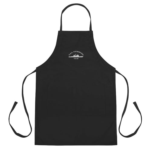 USS Vicksburg (CG-69) Embroidered Apron