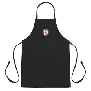 USS Valley Forge (CG-50) Embroidered Apron – black