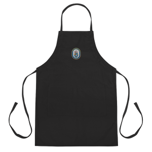 USS Arleigh Burke (DDG-51) Embroidered Apron – black