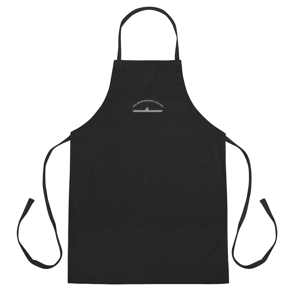 USS Independence (CVA-62) Embroidered Apron