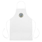 USS Carl Vinson (CVN-70) Embroidered Apron – white