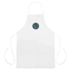 USS Harry S. Truman (CVN-75) Embroidered Apron – white