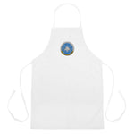 USS Dwight D. Eisenhower (CVN-69) Embroidered Apron – white