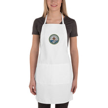 Load image into Gallery viewer, USS George H.W. Bush (CVN-77) Embroidered Apron - Ship&#39;s Crest