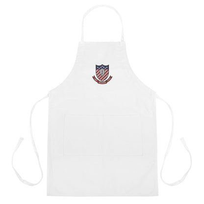 USS Ranger (CV-61) Embroidered Apron – white
