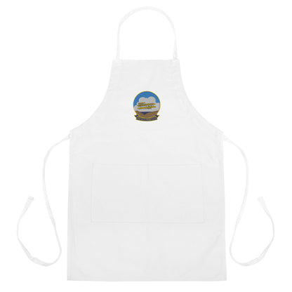 USS Kitty Hawk (CV-63) Embroidered Apron – white