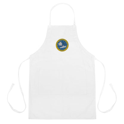 USS Constellation (CV-64) Embroidered Apron – white
