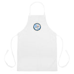 USS Enterprise (CVN-65) Embroidered Apron – white