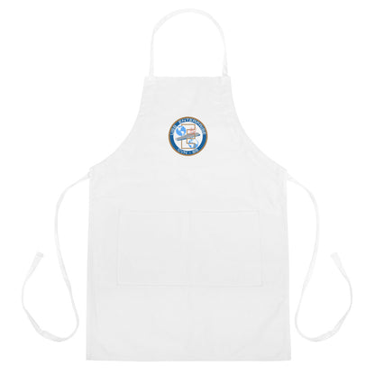 USS Enterprise (CVN-65) Embroidered Apron – white