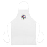 USS John F. Kennedy (CVA-67) Embroidered Apron – white
