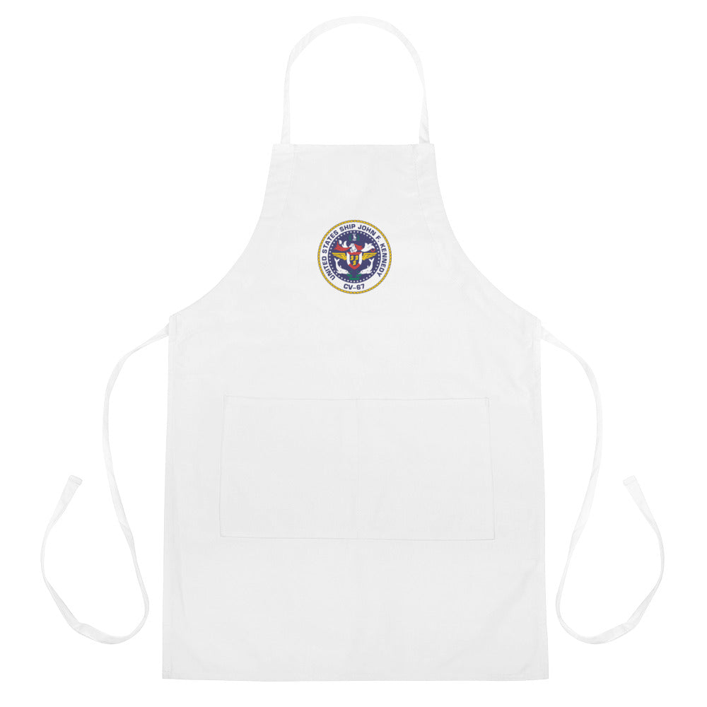 USS John F. Kennedy (CV-67) Embroidered Apron