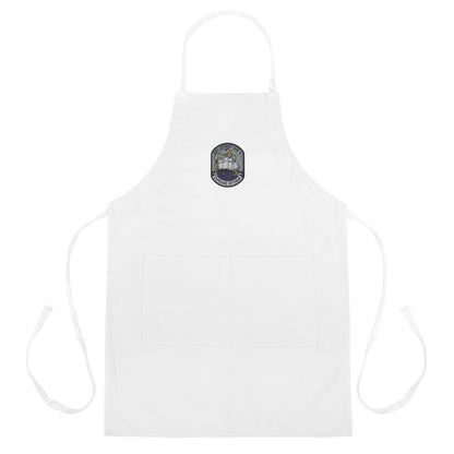 USS Detroit (AOE-4) Embroidered Apron – white