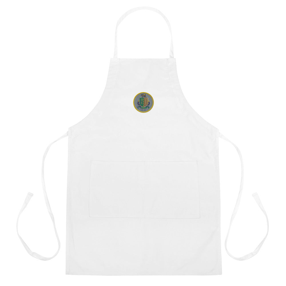 USS Dale (CG-19) Embroidered Apron – white