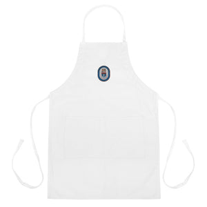 USS Thomas S. Gates (CG-51) Embroidered Apron – white