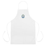 USS Ticonderoga (CG-47) Embroidered Apron – white