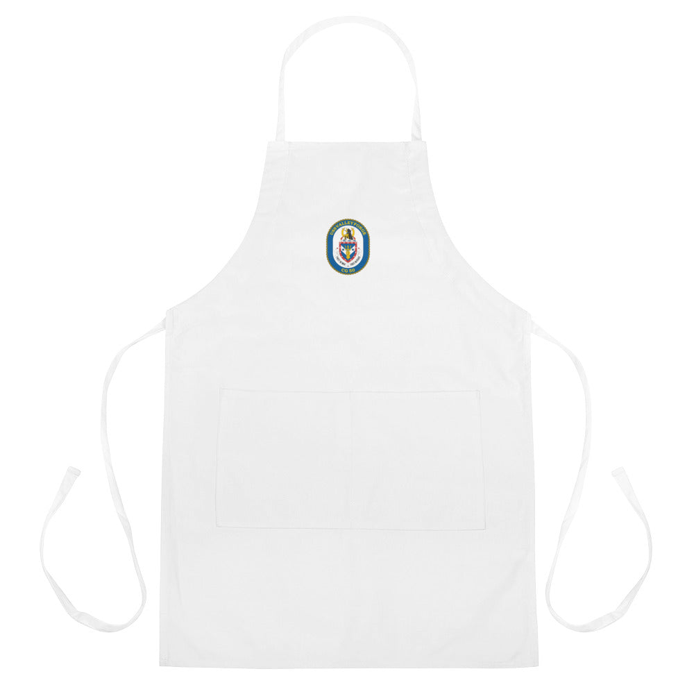 USS Valley Forge (CG-50) Embroidered Apron – white