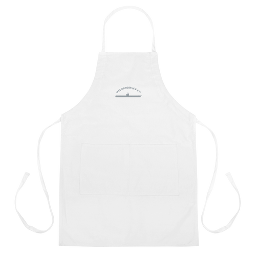 USS Ranger (CV-61) Embroidered Apron