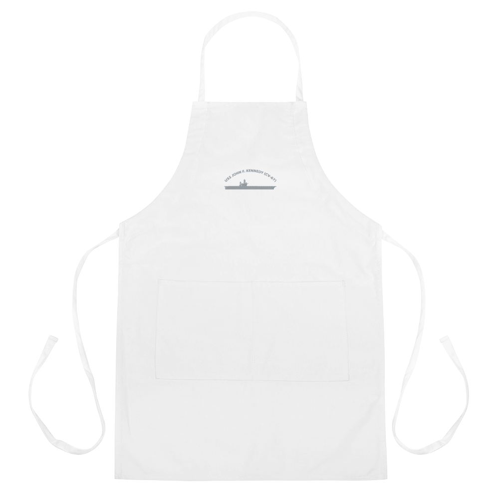 USS John F. Kennedy (CV-67) Embroidered Apron