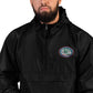 USS Ronald Reagan (CVN-76) Embroidered Champion Packable Jacket - Ship's Crest – black